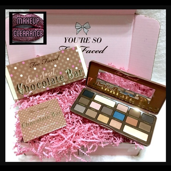 Too Faced Other - 🍫Too Faced Semi-Sweet Chocolate Bar Palette